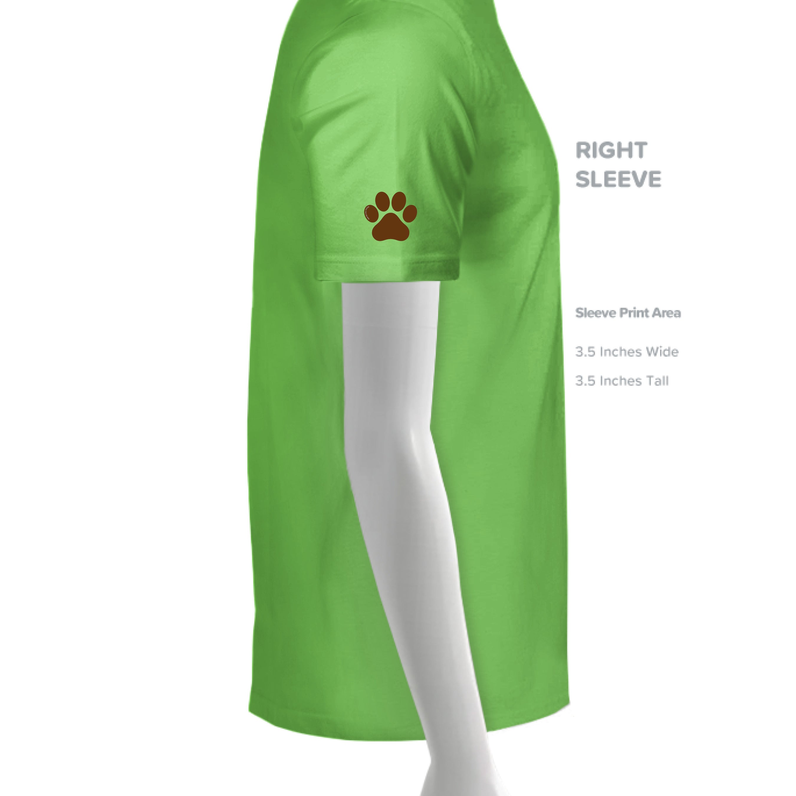 ELECTRIC GREEN - SLEEVE_RIGHT